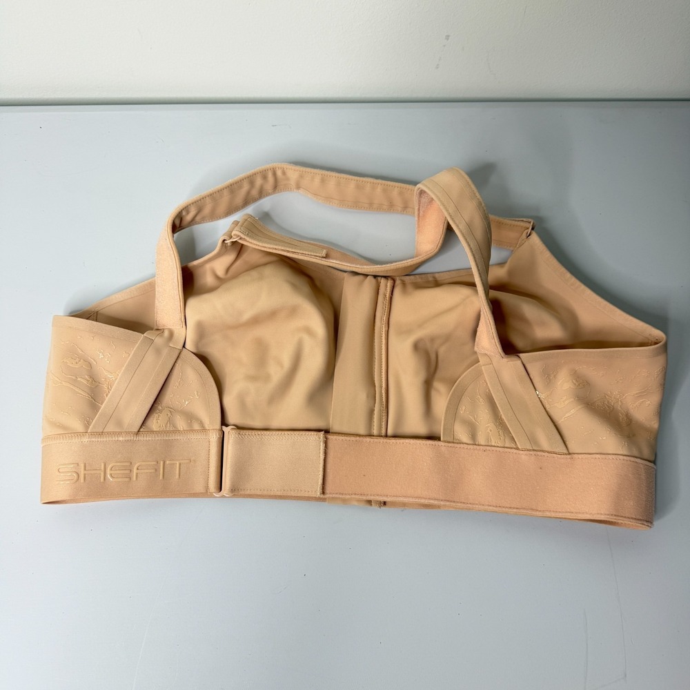 (2) SHEFIT FLEX Blush Sports Bra Size 3Luxe Supportive Activewear Medium Impact - Picture 5 of 14